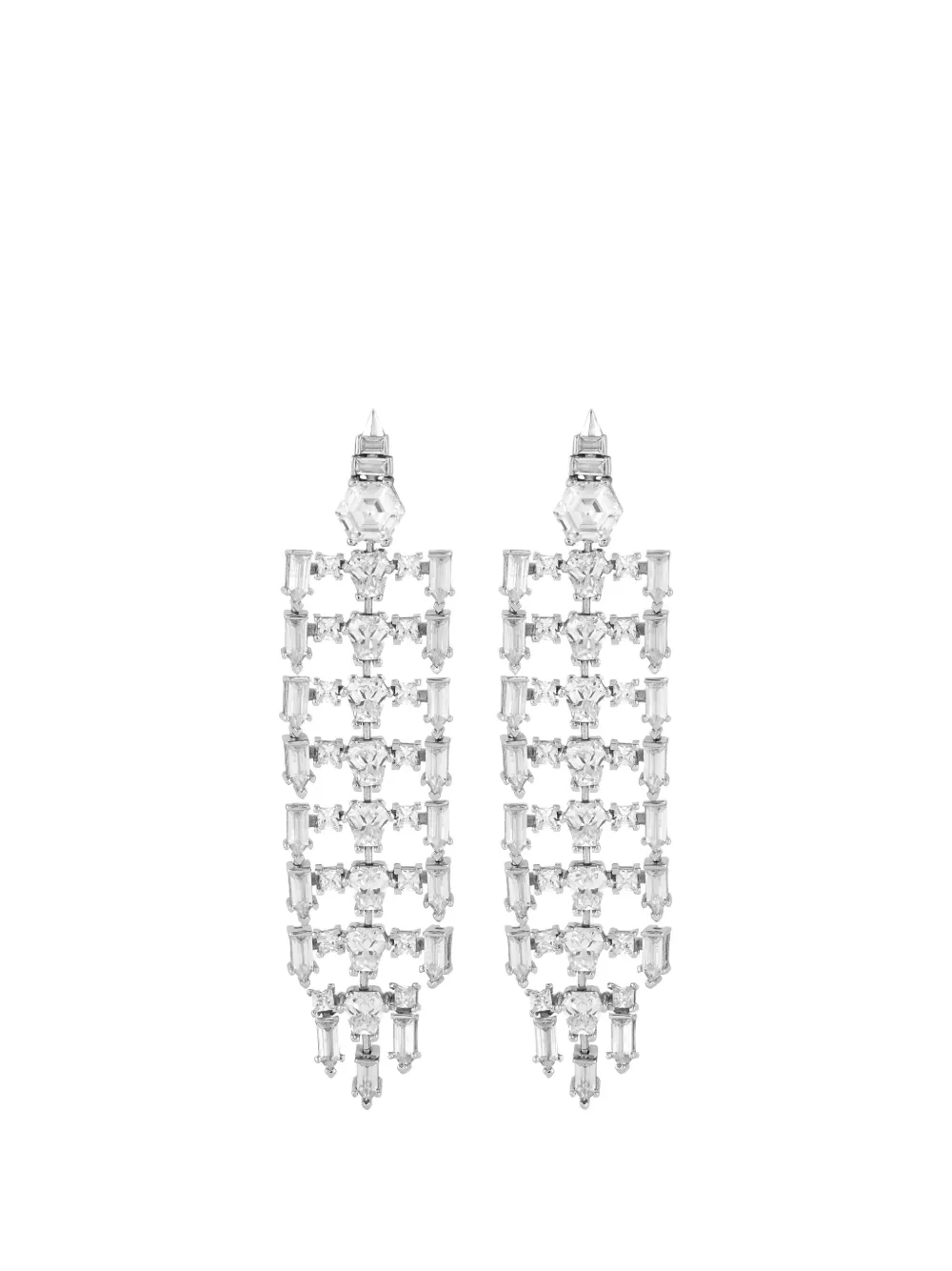 Isharya Radiant Waterfall Earrings In Metallic