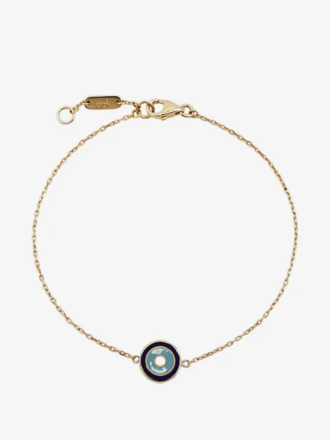 Bil Arabi bracelet émaillé à pendentif rond