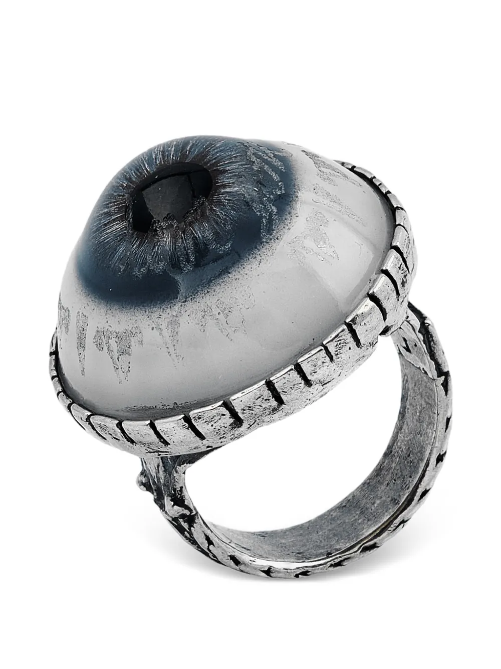 Gem Kingdom Eye-motif Ring In Multi
