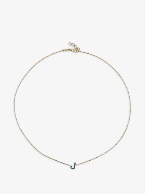 Bil Arabi Oula letter-pendant necklace