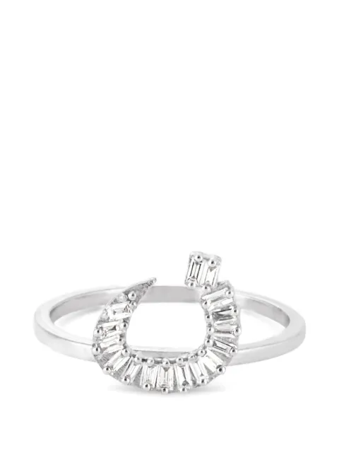 Bil Arabi diamond letter ring