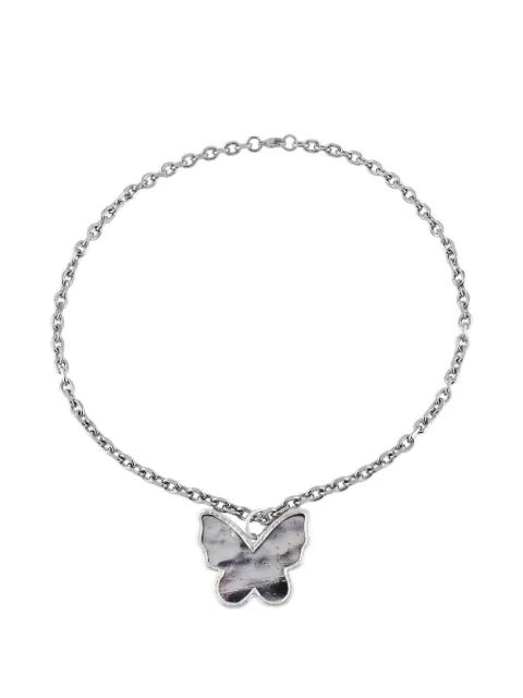 Poison Drop Lab butterfly-pendant chain necklace