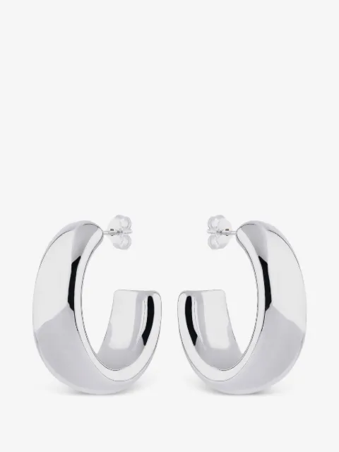 Camille Surault post-back-fastening loop earrings