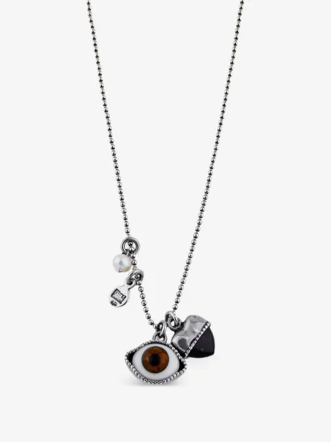 Gem Kingdom collar en plata con dije
