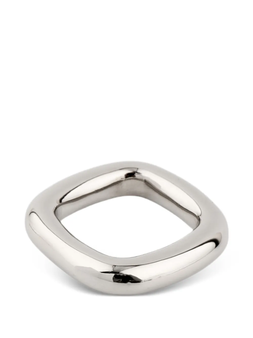 MM6 Maison Margiela square ring - Argento