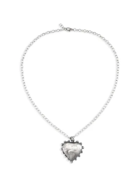 Poison Drop Lab heart pendant chain necklace
