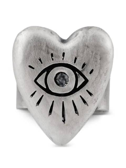 Poison Drop Lab heart-motif ring