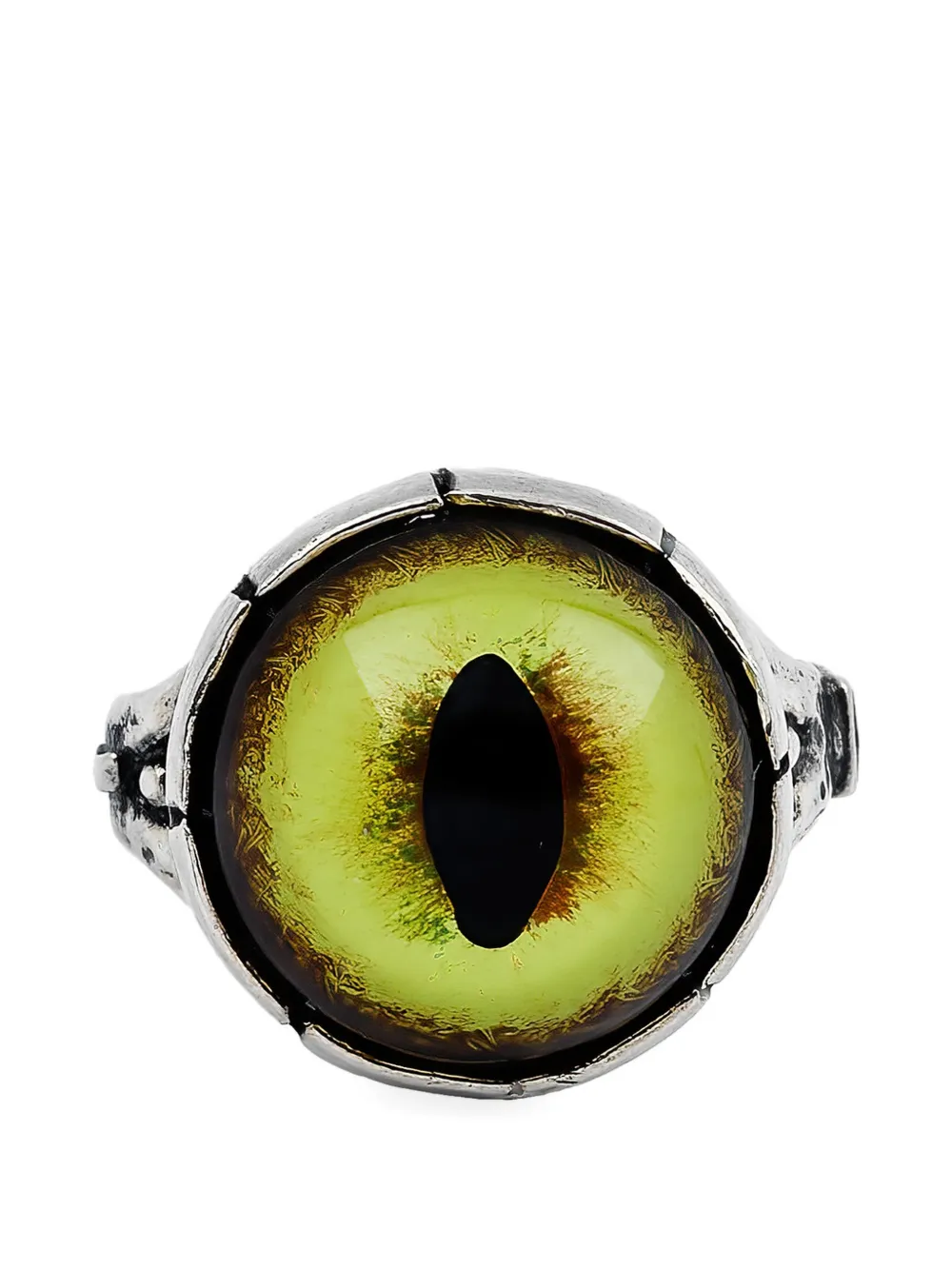 Gem Kingdom Three-dimensional Eye Ring In Multi