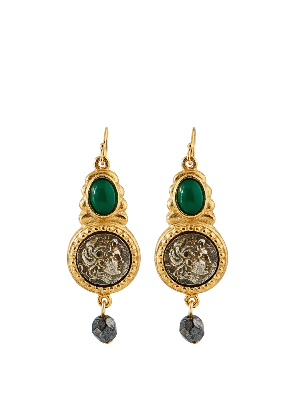 Ben-amun Stone Face Earrings In Multi