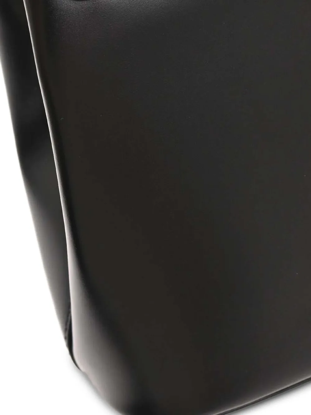 1990-2000s Metal-Handle Leather Shoulder Bag