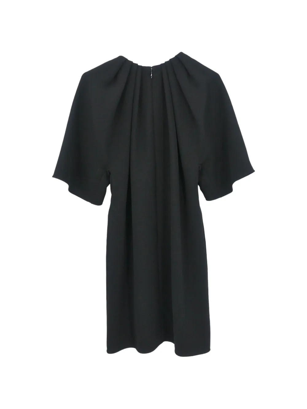  Balenciaga Pre-owned 2015 Round-neck Midi Dress - Black 