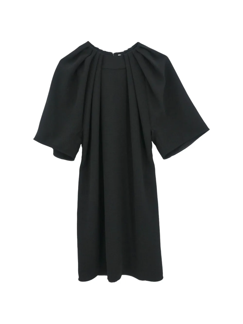 Balenciaga Pre-Owned Abito midi girocollo 2015 - Nero