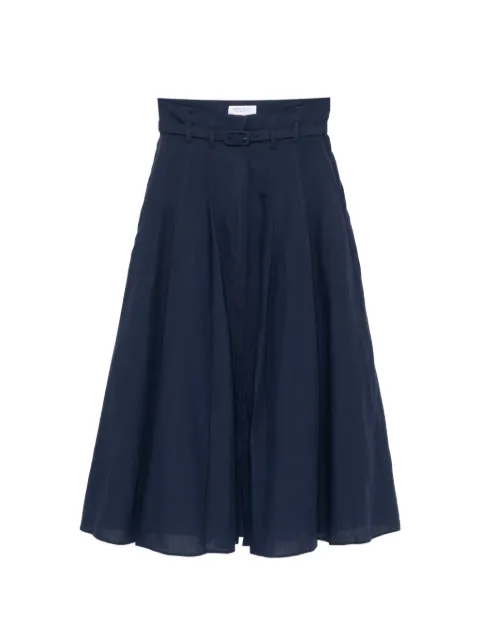 Gabriela Hearst Dugald Pleated Midi Skirt