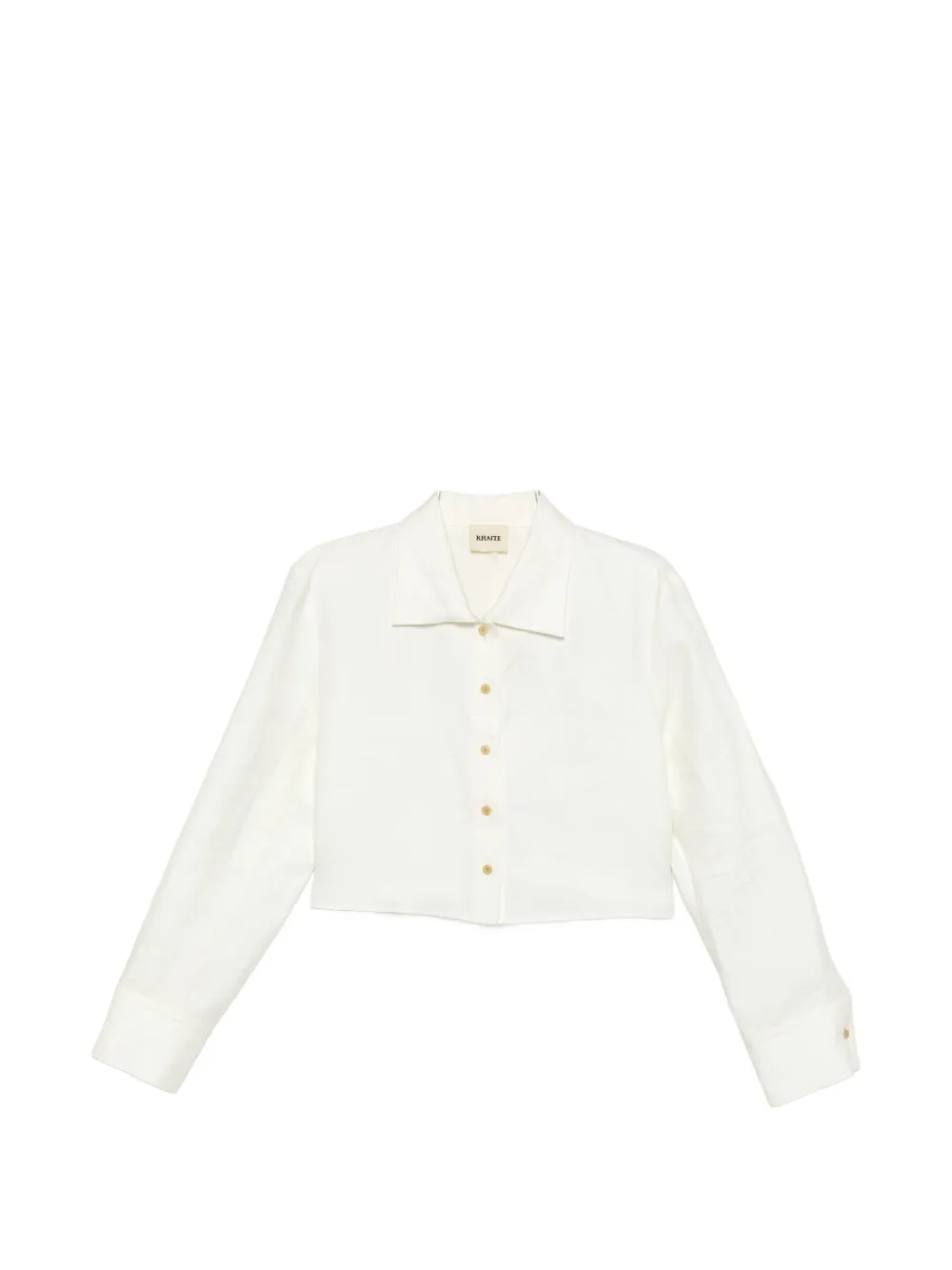 KHAITE Jasen shirt - Neutrals