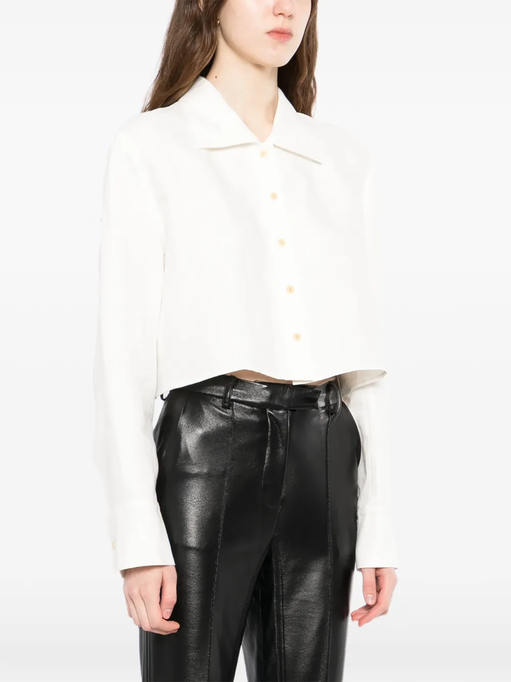  Khaite Jasen Shirt - Neutrals 