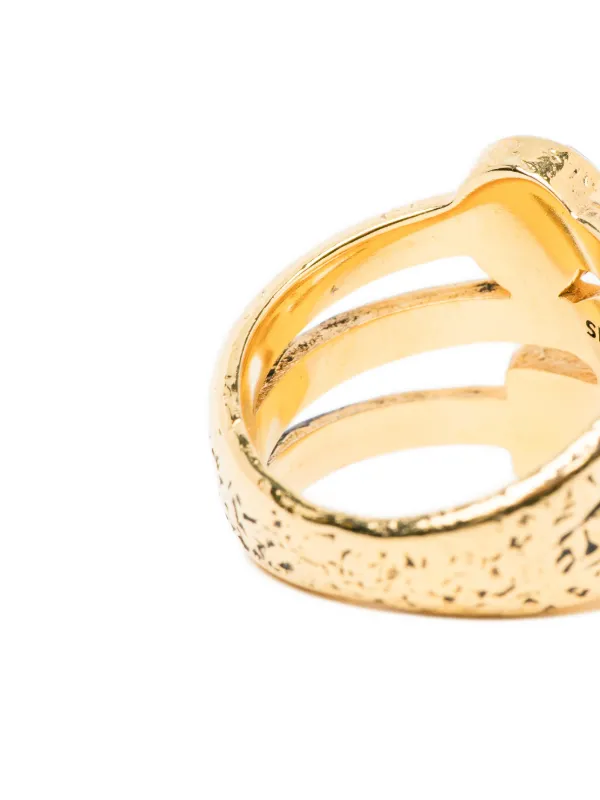 Goossens Mini Cabochons Ring | Gold | FARFETCH OM