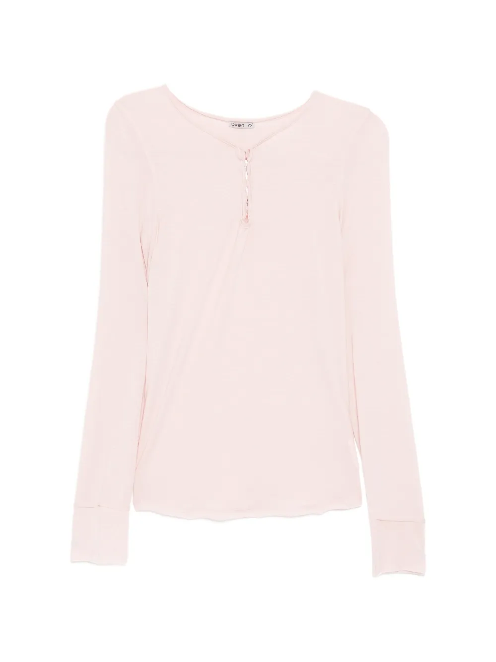 Open YY T-shirt con gancio - Rosa