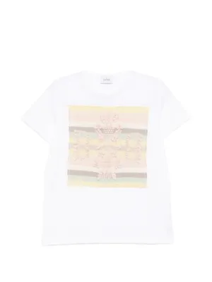 Gucci logo-print T-shirt | White | FARFETCH IN