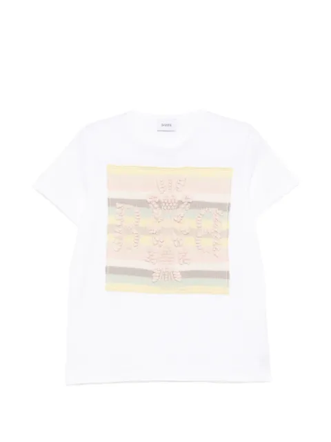 Barrie cashmere patch logo t-shirt