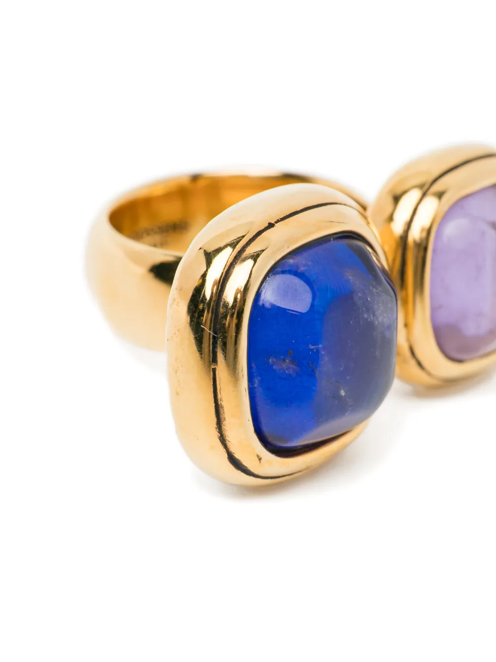  Goossens Renaissance Double Ring - Blue 