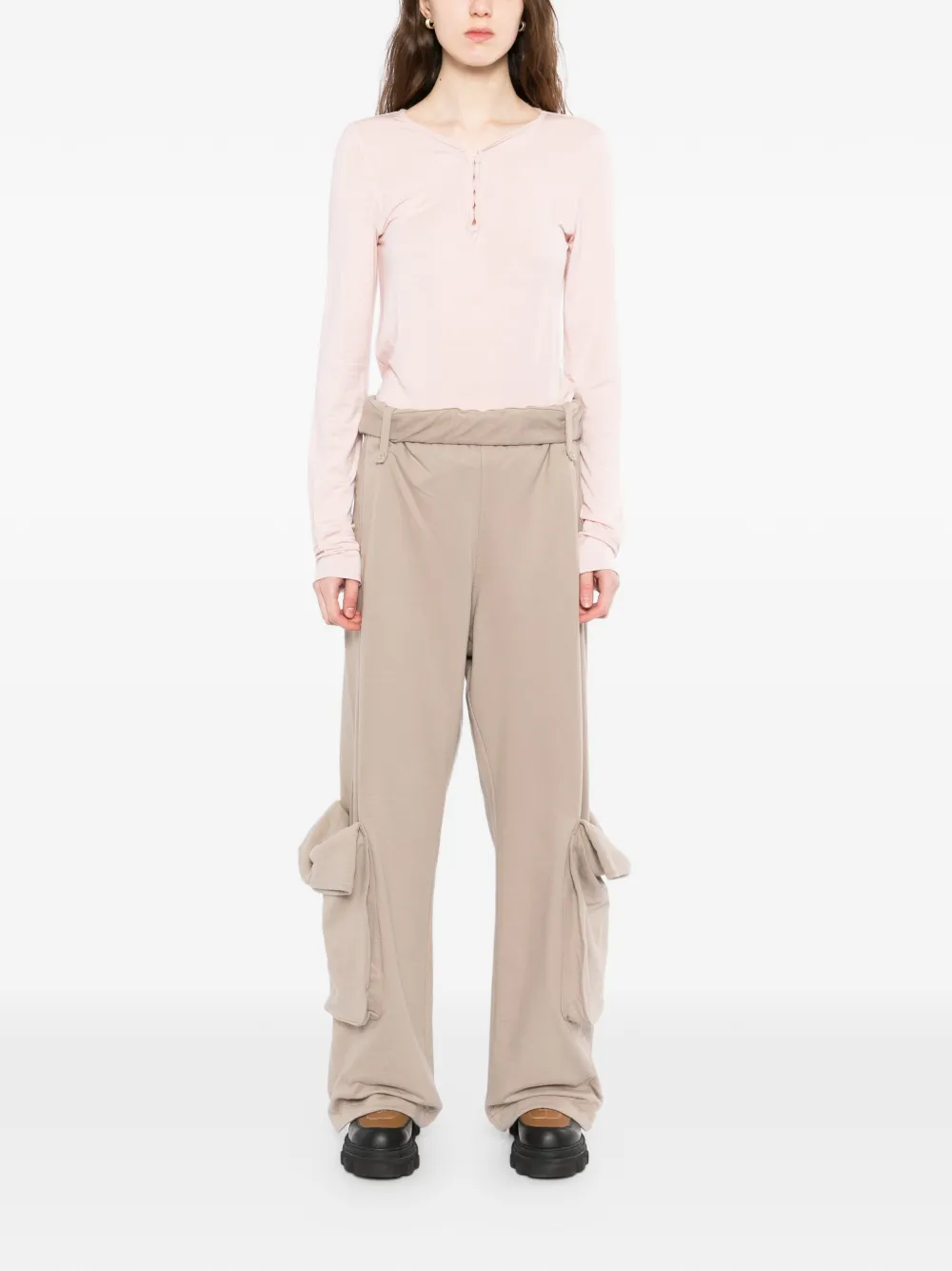 Rolled-Waist Trousers