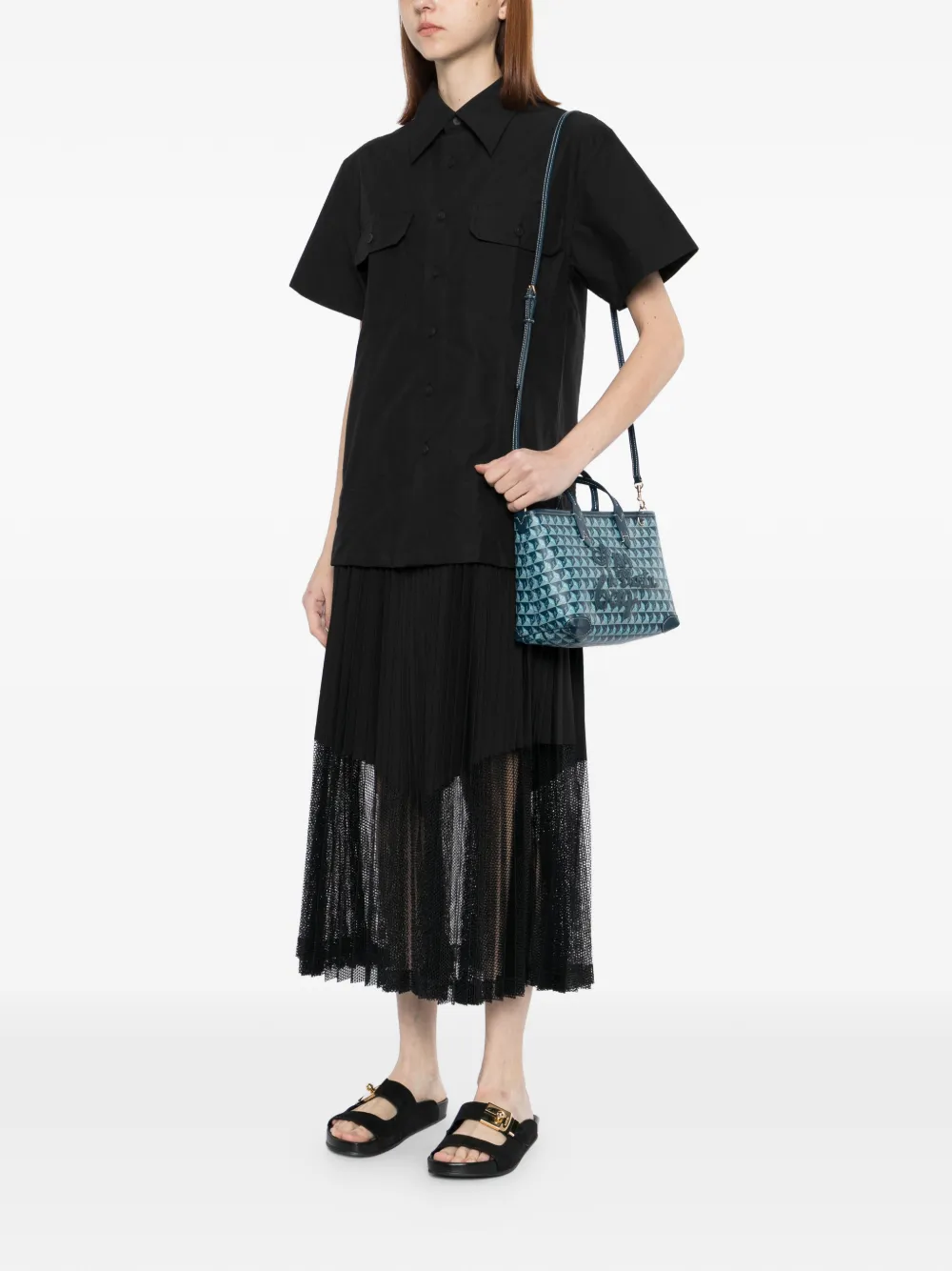 Anya Hindmarch I Am A Plastic Bag shopper Blauw
