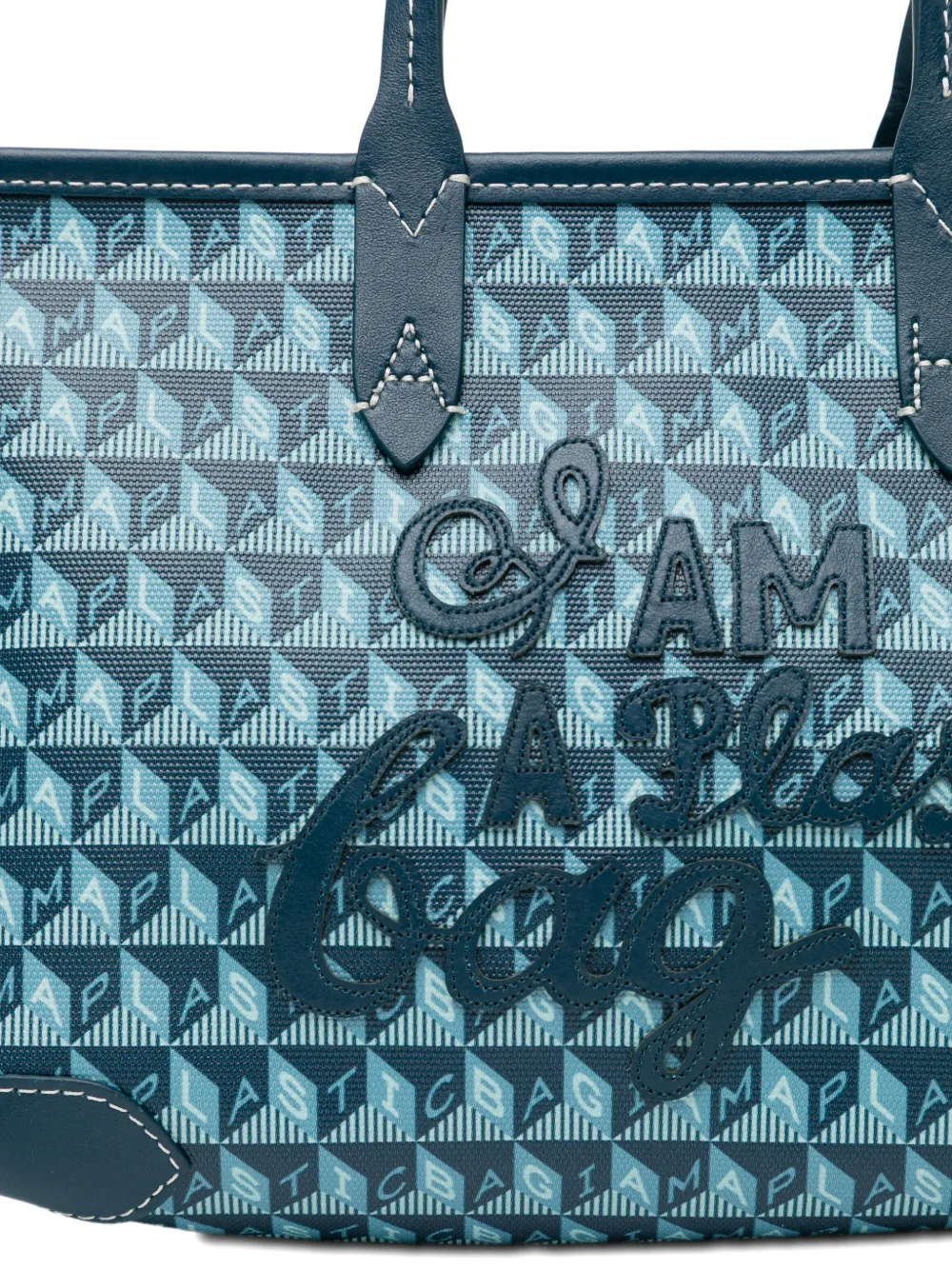 Anya Hindmarch I Am A Plastic Bag shopper Blauw