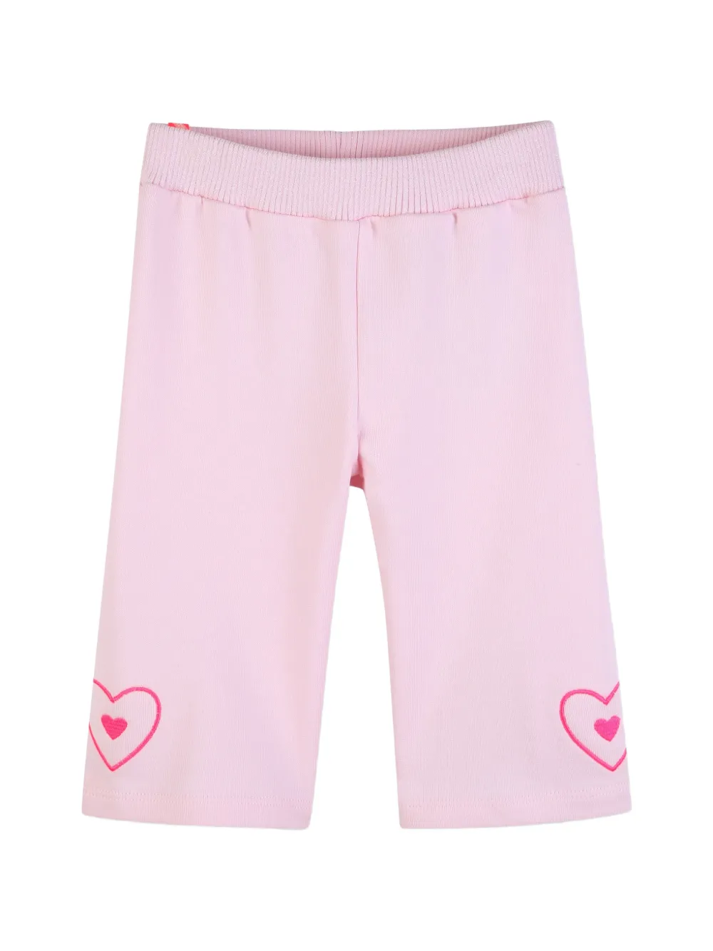 Billieblush heart-embroidered trousers - Rosa