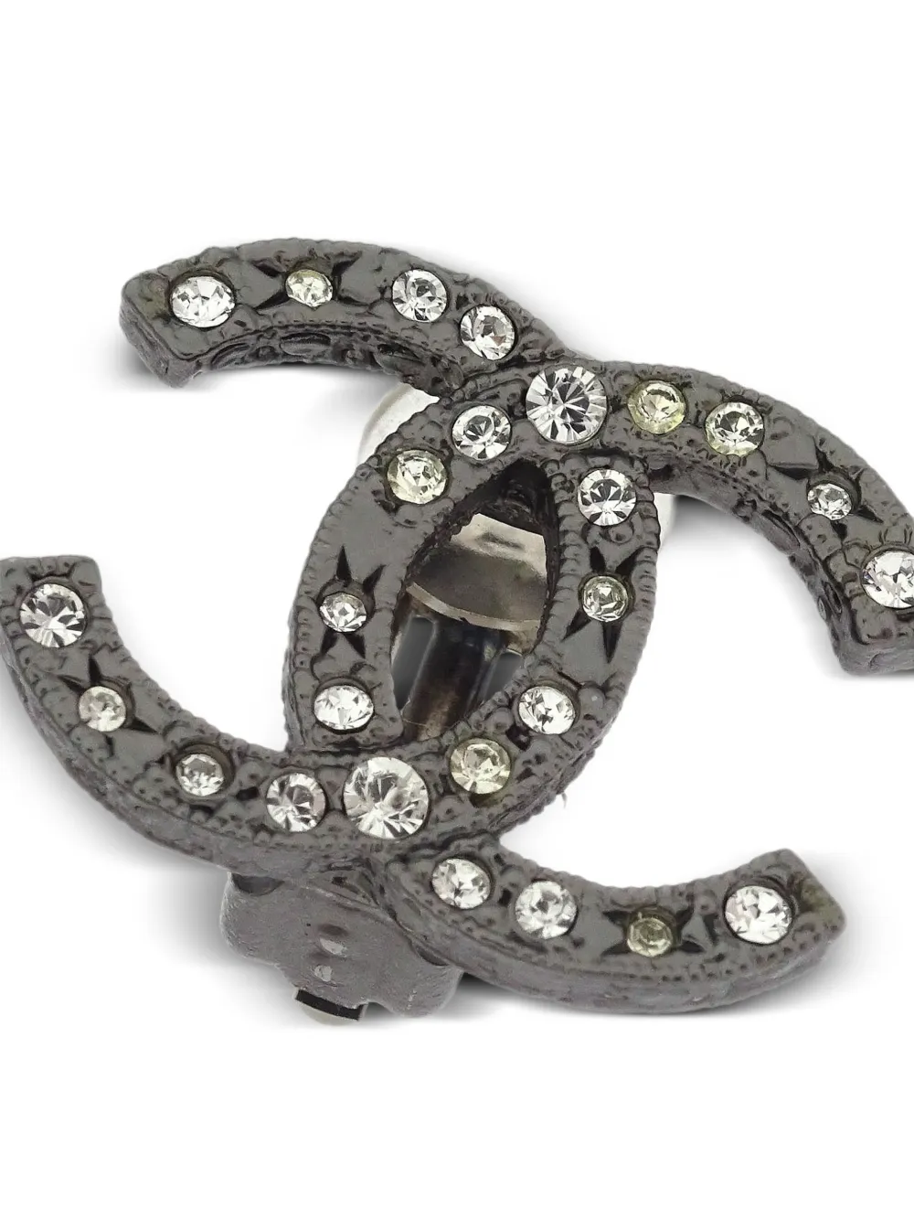 2013 Cc-Detail Rhinestone Earrings