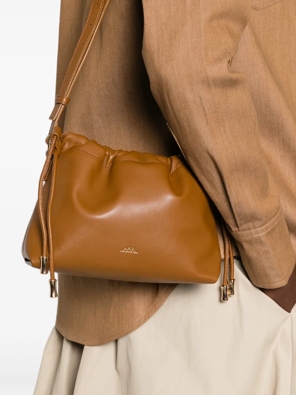 Ninon Drawstring-Fastening Shoulder Bag