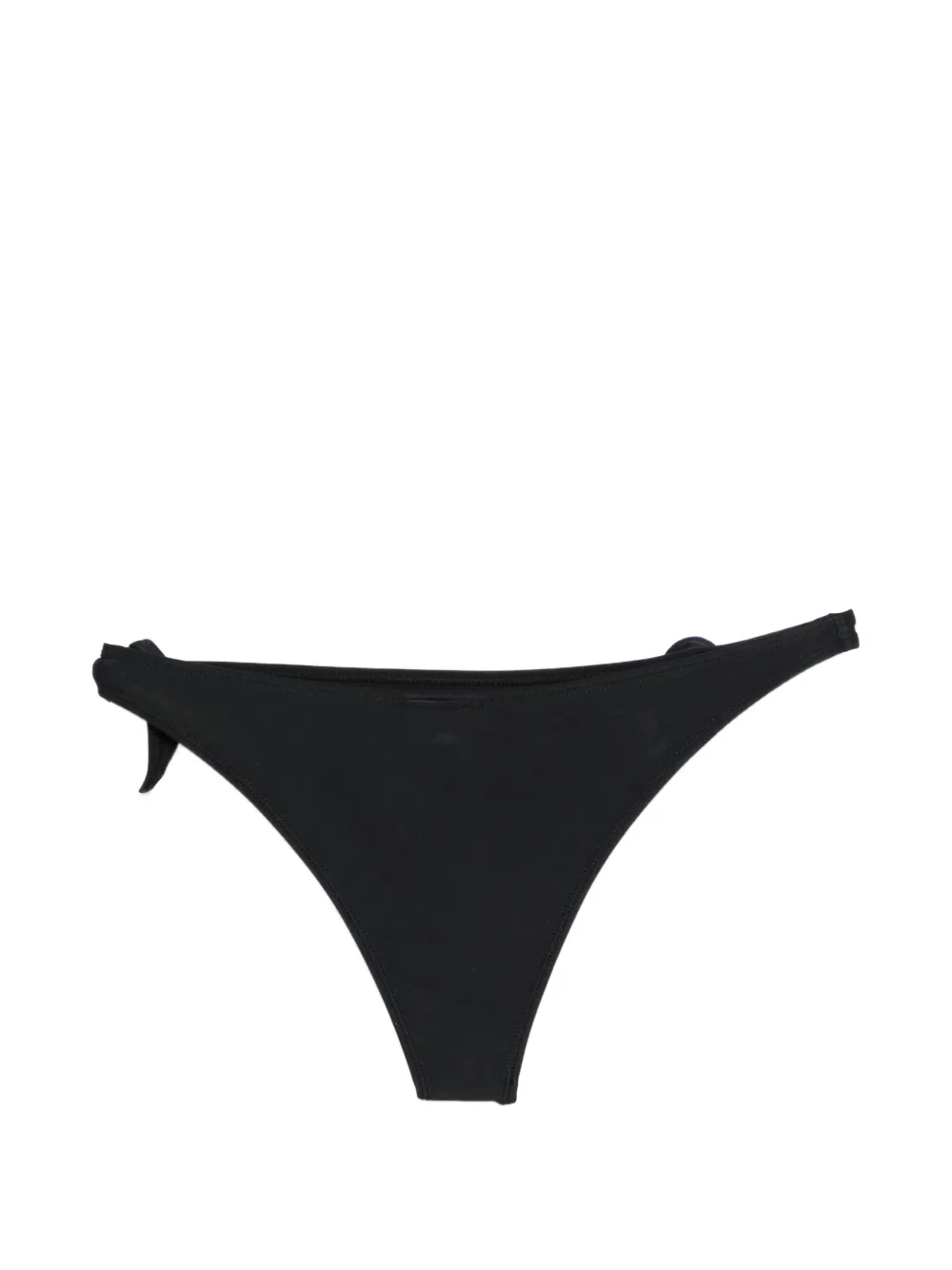 Coperni Rosette Tie Bikini Bottom - Black 