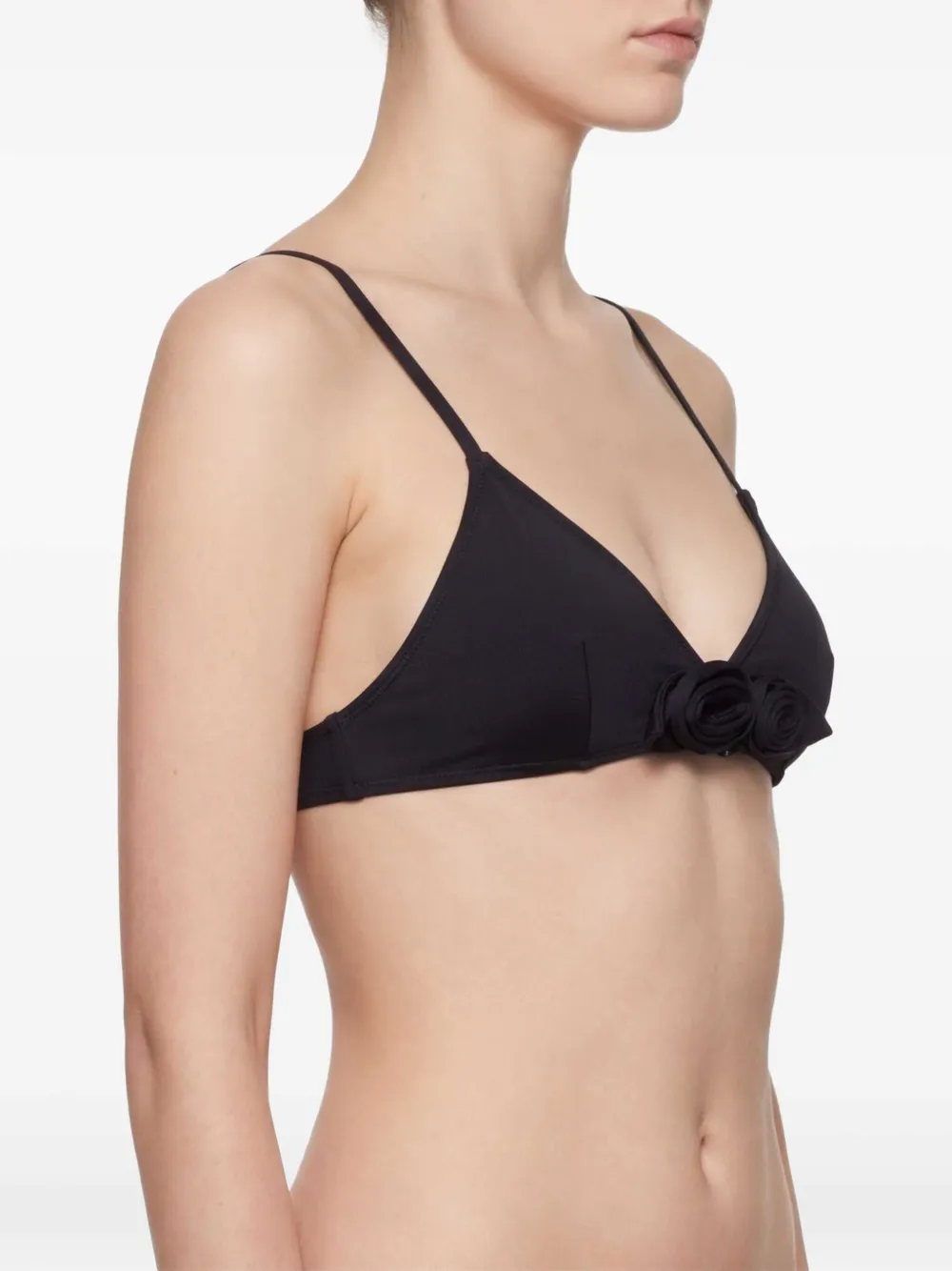 Coperni Bikinitop met rozet-detail Zwart