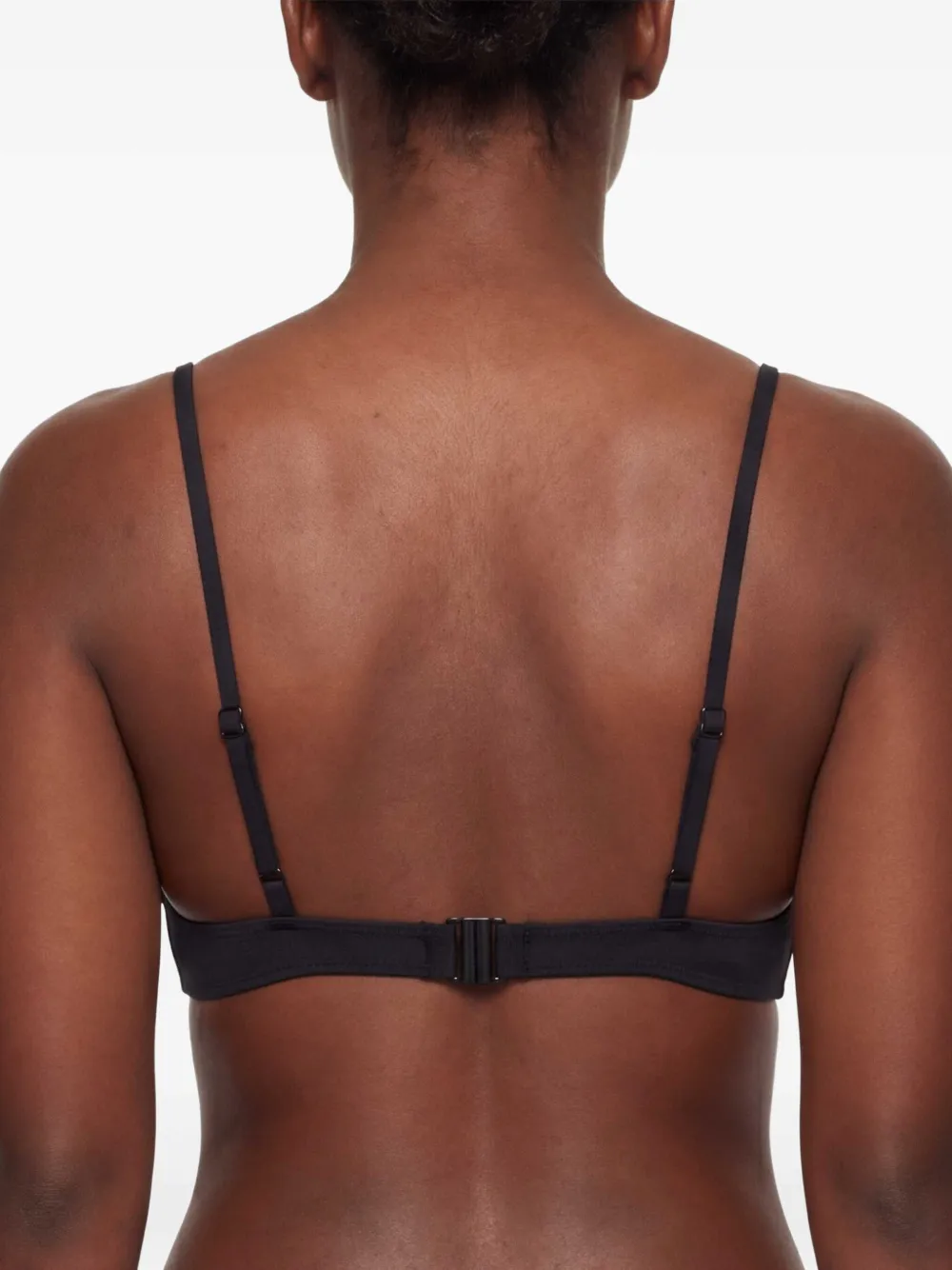 Coperni Bikinitop met rozet-detail Zwart