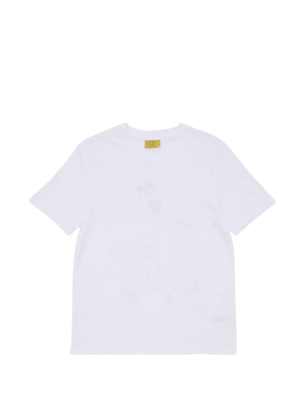 TOY TONICS rear logo motif T-shirt – White