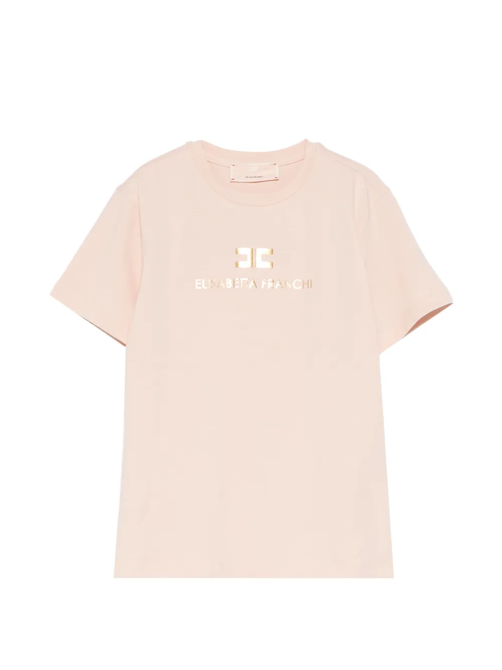 Elisabetta Franchi La Mia Bambina T-shirt con logo - Rosa