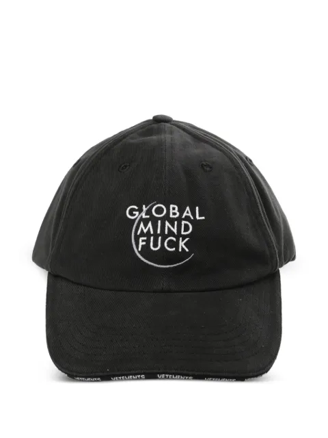 VETEMENTS embroidery logo cap