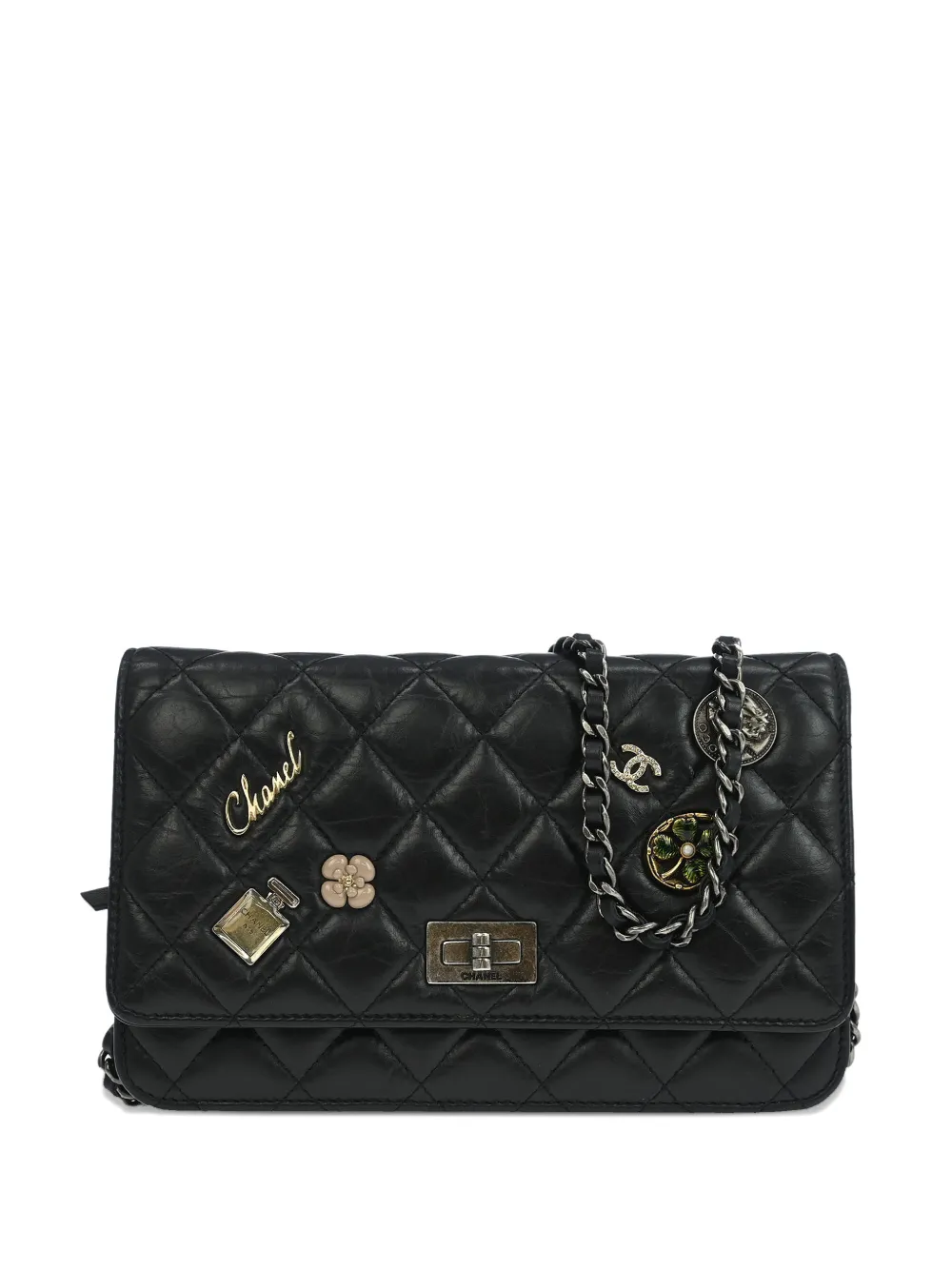 CHANEL Pre-Owned Borsa a spalla Mademoiselle Lock Icon 2015-2016 - Nero