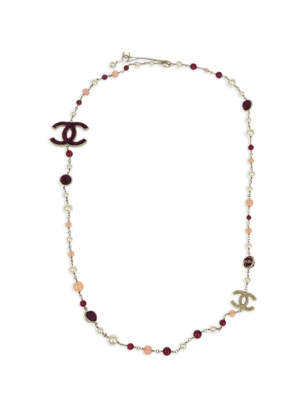 CHANEL Pre-Owned Collana a catena 2013 - Oro