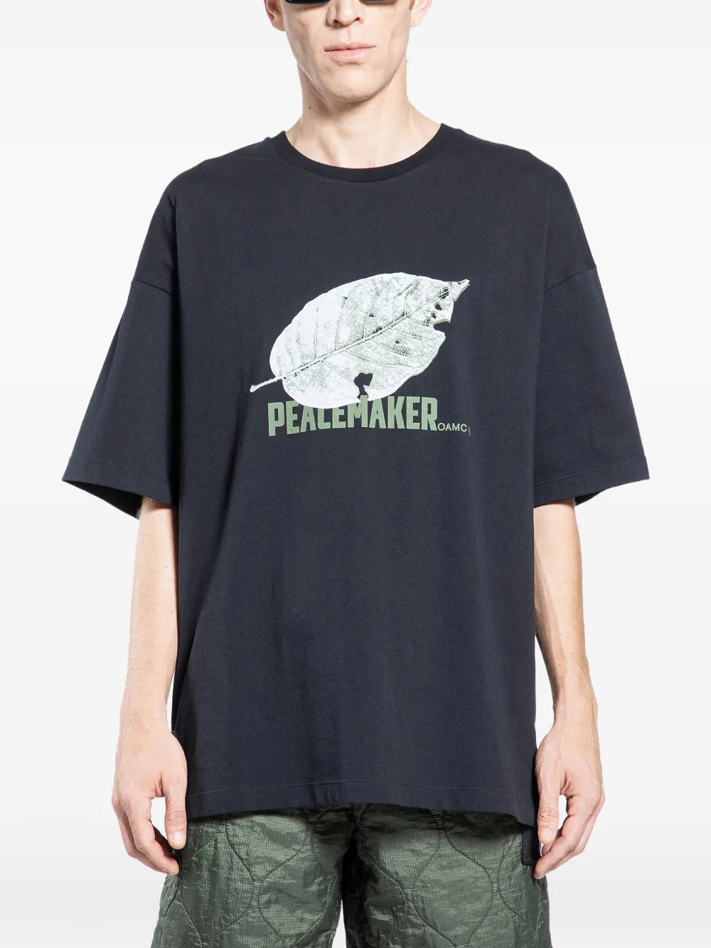 OAMC printed T-shirt - Nero