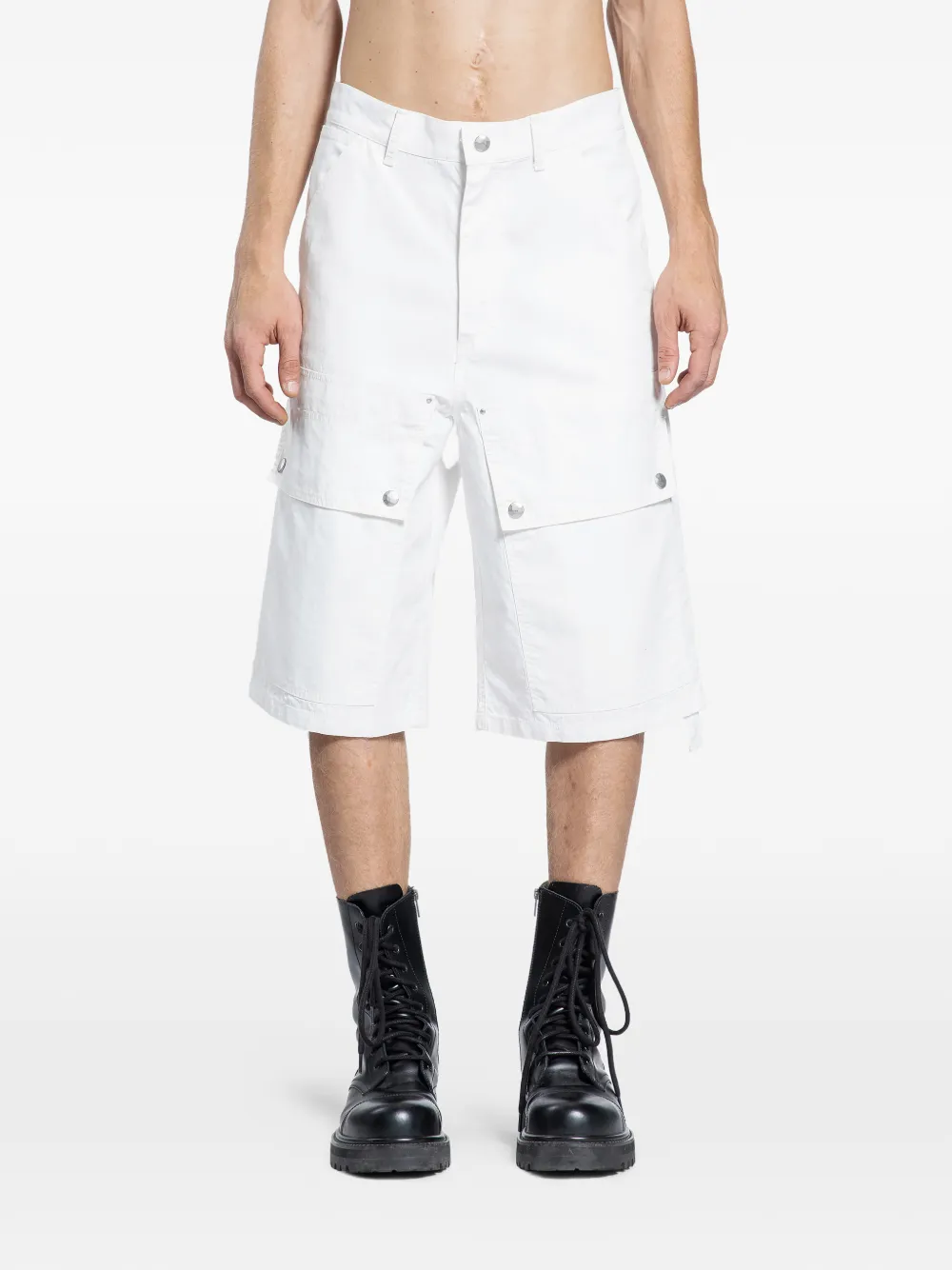 OAMC white cargo shorts - Wit