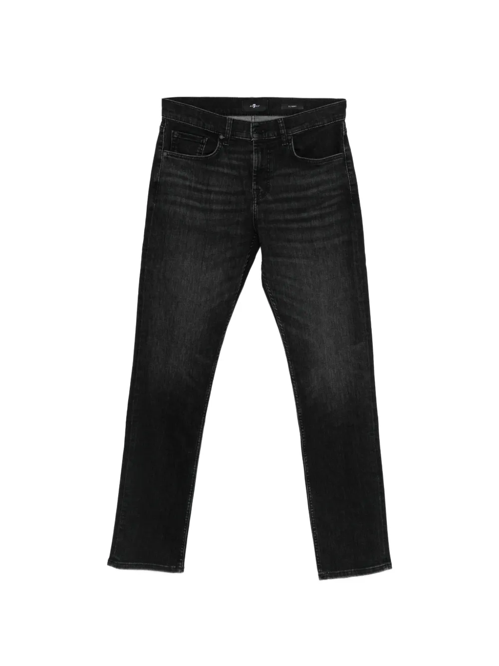 7 For All Mankind black slim jeans - Nero
