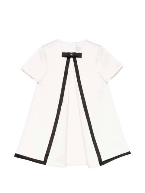 Elisabetta Franchi La Mia Bambina vestido con detalle de moño