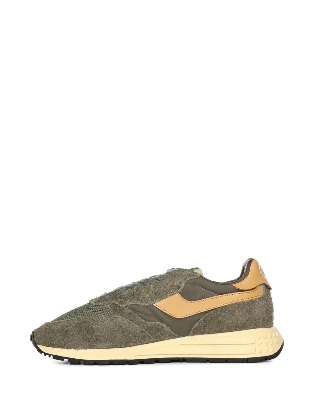 Autry panelled detail sneakers Groen