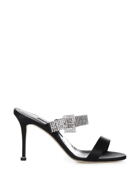 Manolo Blahnik Fibolta embellished mules