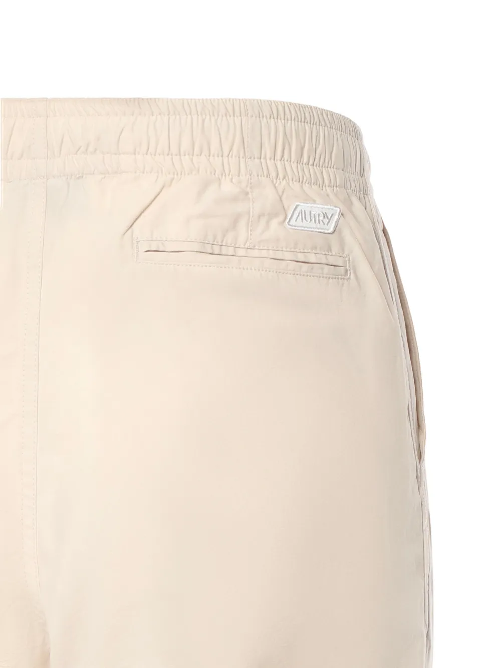 Autry Broek met elastische tailleband Beige