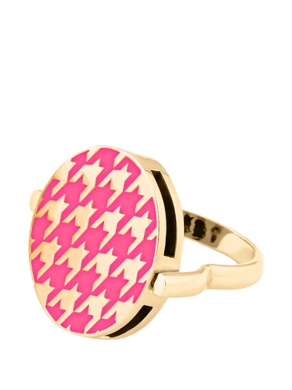 Luta Enamel Double-sided Ring In Multi