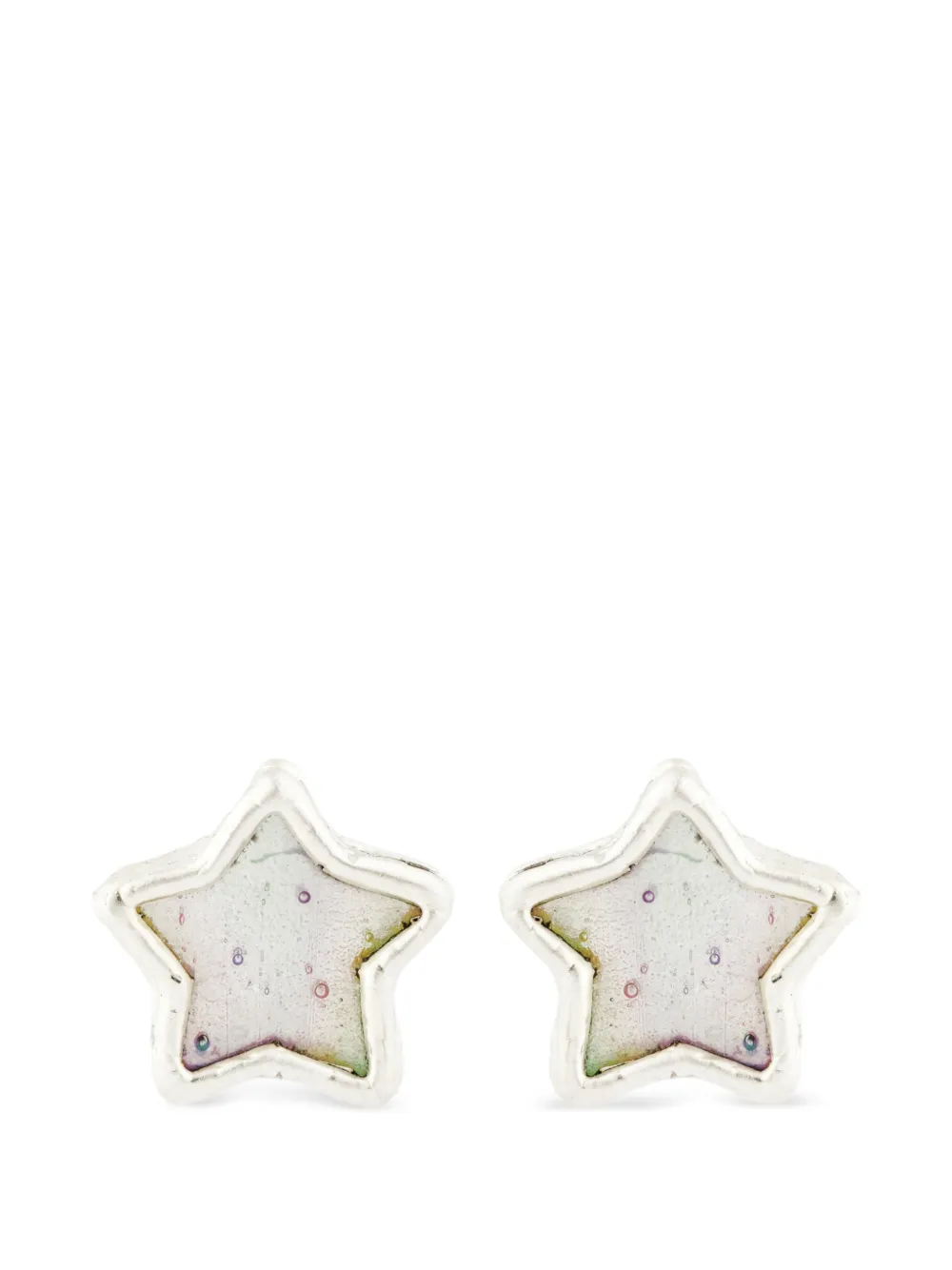 Poison Drop Lab 星星造型耳钉 | 银色 | Image 1