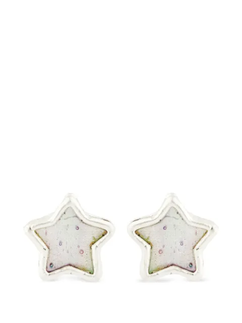 Poison Drop Lab star-shaped stud earrings