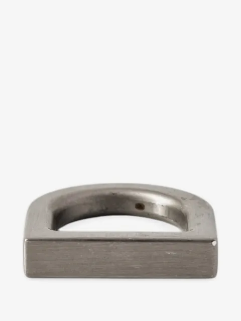 Rick Owens anillo en plata de ley