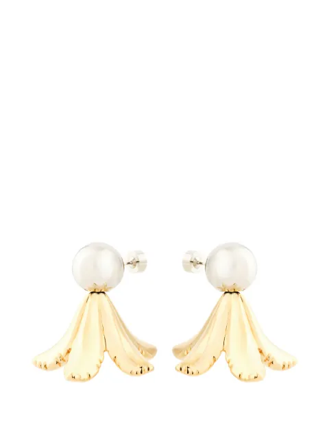 Marni flower drop earrings